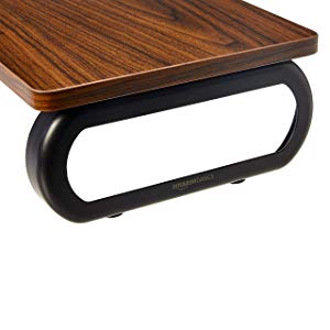 Amazon Amazonベーシック モニタースタンド 木製 ウォルナット Amazonベーシック Amazon Basics モニタ アーム スタンド 通販