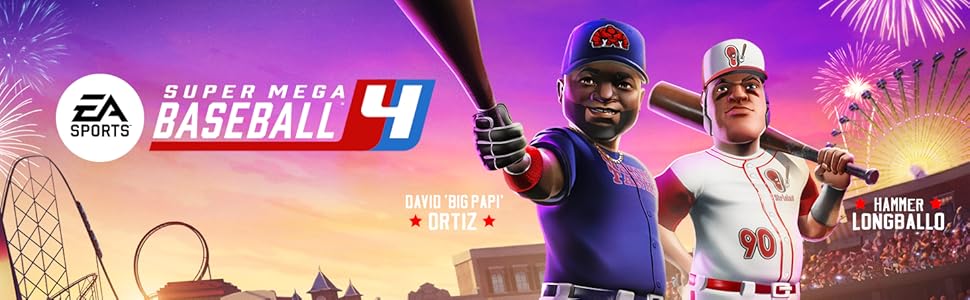 Nintendo Switch SUPER MEGA BASEBALL 4 switch Super Mega Baseball™ 4 Ballpark Edition for Nintendo Switch