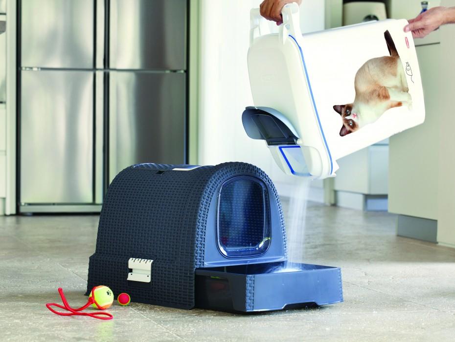 Curver Pet Litterbox 50.3x 37.3 x 40.7 centimeter, Grey Amazon.co.uk