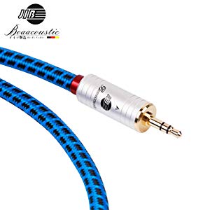 JIBドイツAUXホームシアタ等対応/長さ5mオーディオ機器に対応出来ます Amazon.co.jp: BOAACOUSTICドイツAUXオーディオケーブル標準3.5