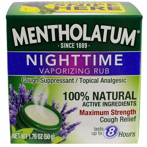 Amazon Com Mentholatum Nighttime Vaporizing Rub With Soothing Lavender Essence 1 76 Oz 50 G 100 Natural Active Ingredients For Maximum Strength Cough Relief Health Personal Care Amazon Com Mentholatum Nighttime Vaporizing Rub With Soothing Lavender Essence 1 76 Oz 50 G 100 Natural Active Ingredients For Maximum Strength Cough Relief Health Personal Care