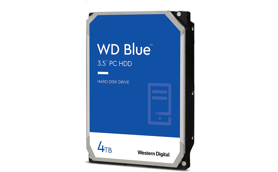 Western Digital 4TB WD Blue PC Internal Hard Drive HDD - 5400 RPM, SATA ...