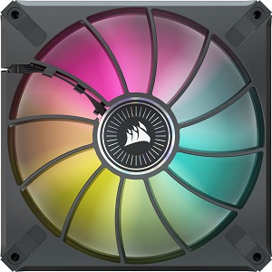 CORSAIR ML140 LED ELITE ブルー 2個セット ML140 LED ELITE Blue Premium 140mm PWM Magnetic Levitation Fan