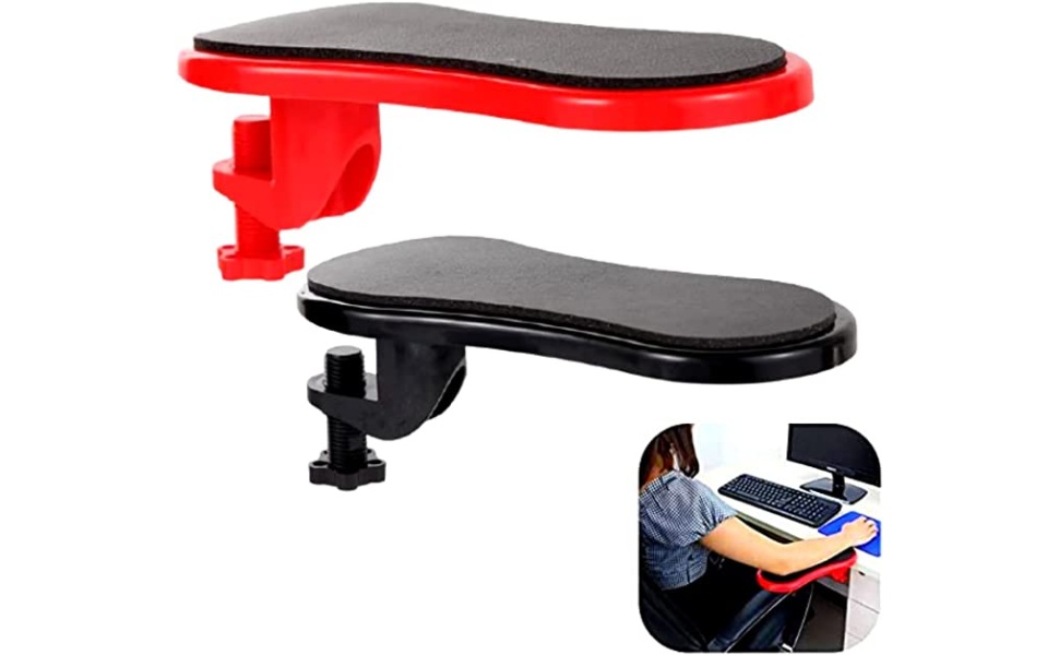 2 Pcs Computer Arm Rest Support Elbow support, Desk and Laptop