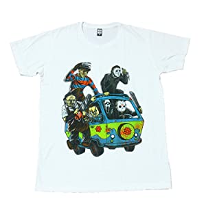 フリーメイソン　半袖　Tシャツ　のぞき魔　目　ホラー　プリント　インパクトT 目が合えば終わり フリーメイソン 半袖 Tシャツ のぞき魔 目