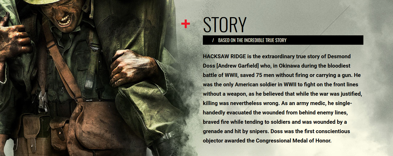 Andrew Garfield The Soul Of War: Making 'hacksaw Ridge' Hacksaw Ridge [Blu-ray + DVD + Digital HD]: Amazon.ca: Andrew Garfield