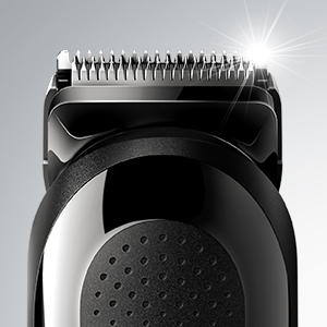Braun MGK 3220,6-in-1 Rechargeable Beard Trimmer, Hair Clipper, Ear and Nose Trimmer, Black