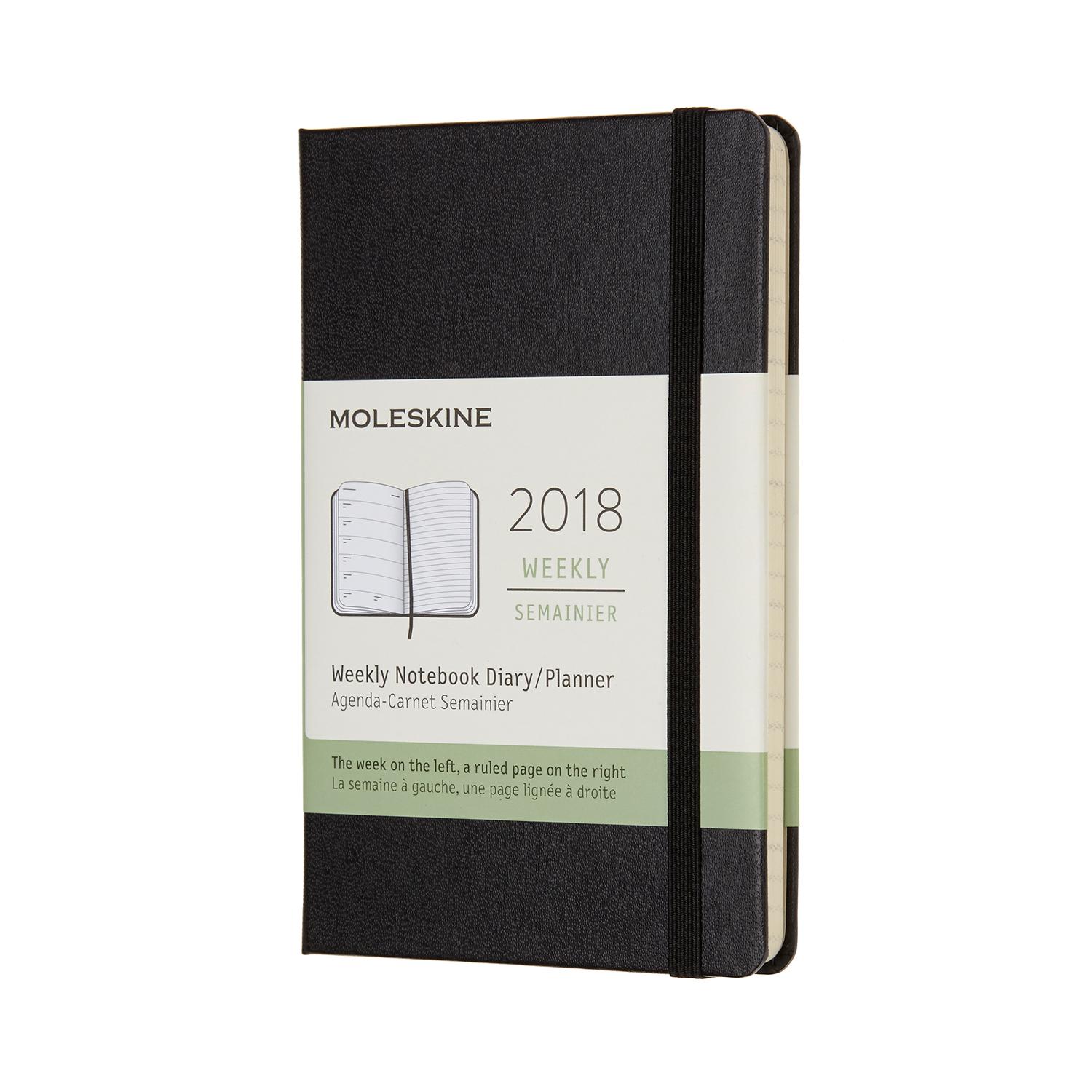 2018 Moleskine Large Weekly Notebook Diary 12 Months Soft, Moleskine Amazon.co.uk Office Products