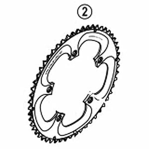 DURA-ACE 55T 7800 TTチェーンリング 114g DURA-ACE 55T 7800 TTチェーンリング 114g DURA-ACE 55T 7800 TT