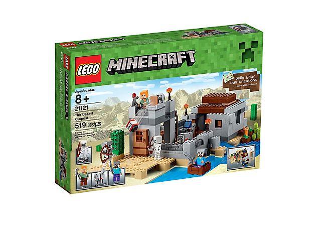 Lego Minecraft 21121 - L'Avamposto nel Deserto: Amazon.it: Giochi e