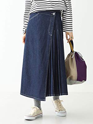 Amazon.co.jp: [ビームスボーイ] スカート ラップ プリーツ スカート
