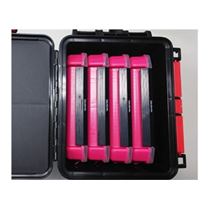 Amazon.co.jp: Daiwa TB4000 Tackle Box, Black/Red & Rod Stand