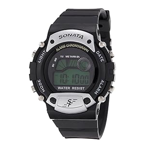 sonata digital watches under 1000