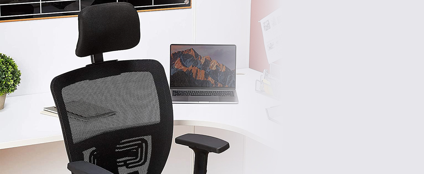 Amazon Brand Solimo Trance High Back Mesh Contemporary Office Chair