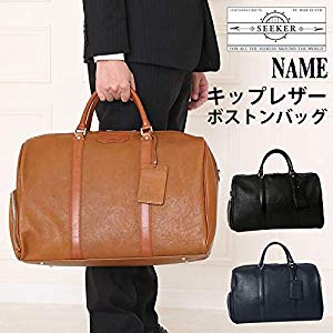 Amazon シーカー Skb 019nm1 キップレザー 本革 ボストンバッグ ヌメ革 オイルレザー ビジネス メンズ キャメル ボストンバッグ