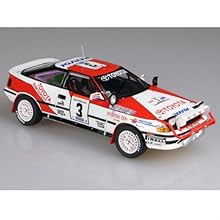 アオシマ・BEEMAX製の1/24スケールトヨタセリカGT-FOUR（ST165 Amazon | 青島文化教材社 1/24 BEEMAXシリーズ No.1 トヨタ