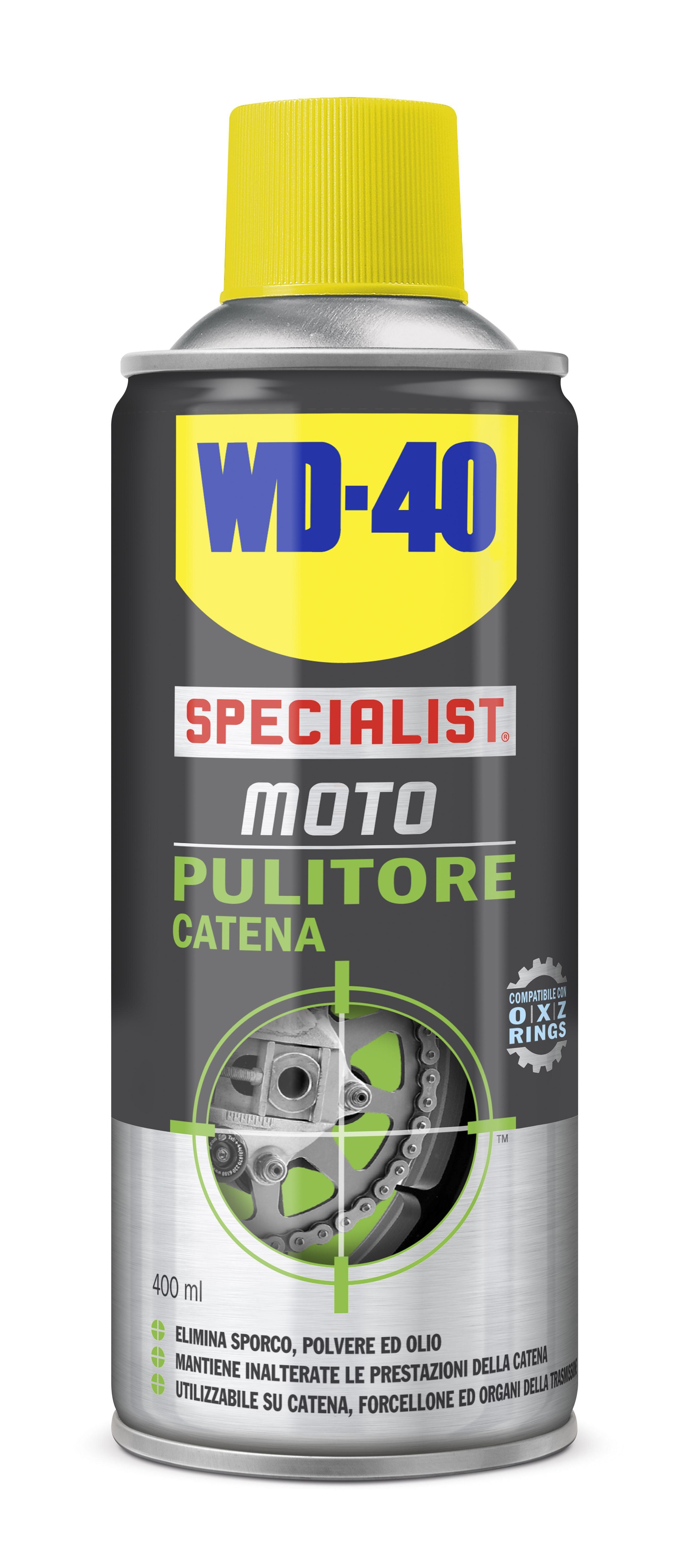Kit Pulizia Catena WD-40 - Detergente 400ml + Spazzola Per Auto E Moto - Foto 2