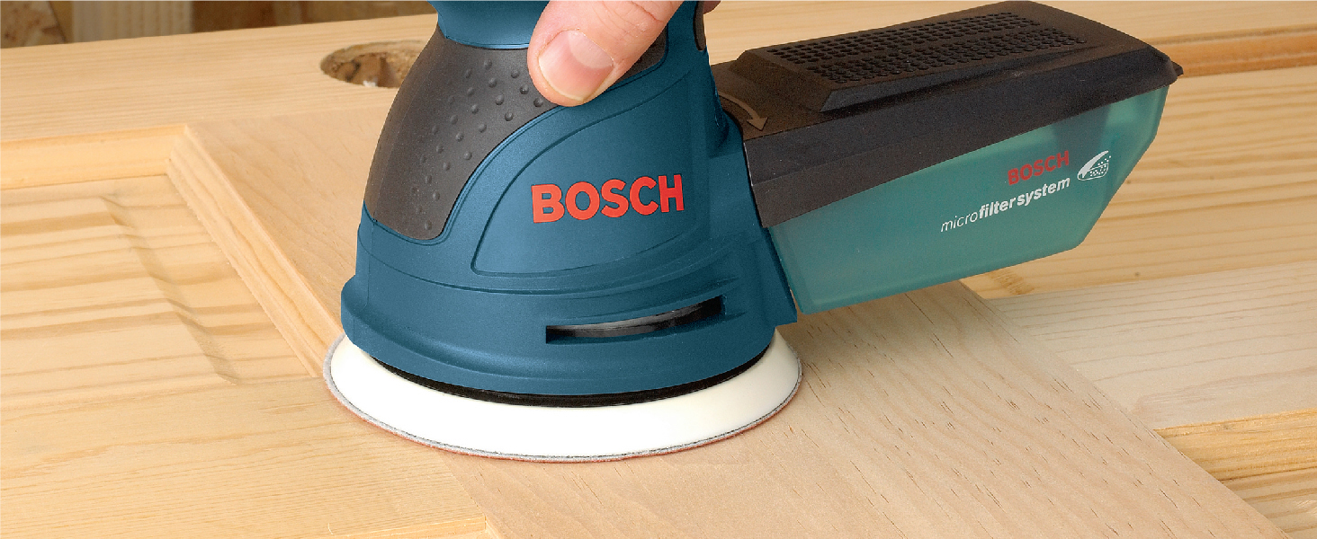 BOSCH ROS20VSC Palm Sander 2.5 Amp 5 In. Corded Variable Speed Random