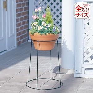 Amazon | アイリスオーヤマ プランタースタンド ボールプランター