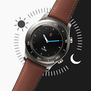 Huawei Watch 2 Classic Smartwatch - Ceramic Bezel- Brown Leather Strap(US Warranty)