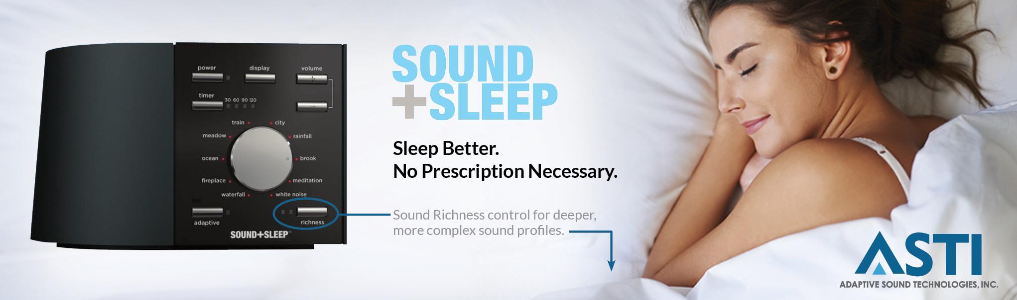 Adaptive Sound Technologies Sound+Sleep Global Edition Sleep Sound