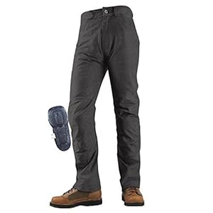Amazon | コミネ(KOMINE) バイク用 パンツ プレミアムレザー