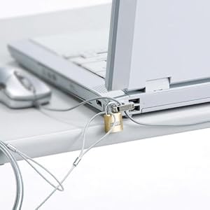 サンワサプライ パソコンセキュリティワイヤーロック 南京錠 Sl 57 サンワサプライ Sanwa Supply 家電 カメラ Amazon