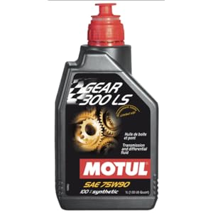 MOTUL(モチュール) GEAR 300 LS (ギア 300 LS) 75W90 100%化学合成ギアオイル[正規品] 1L 13101311