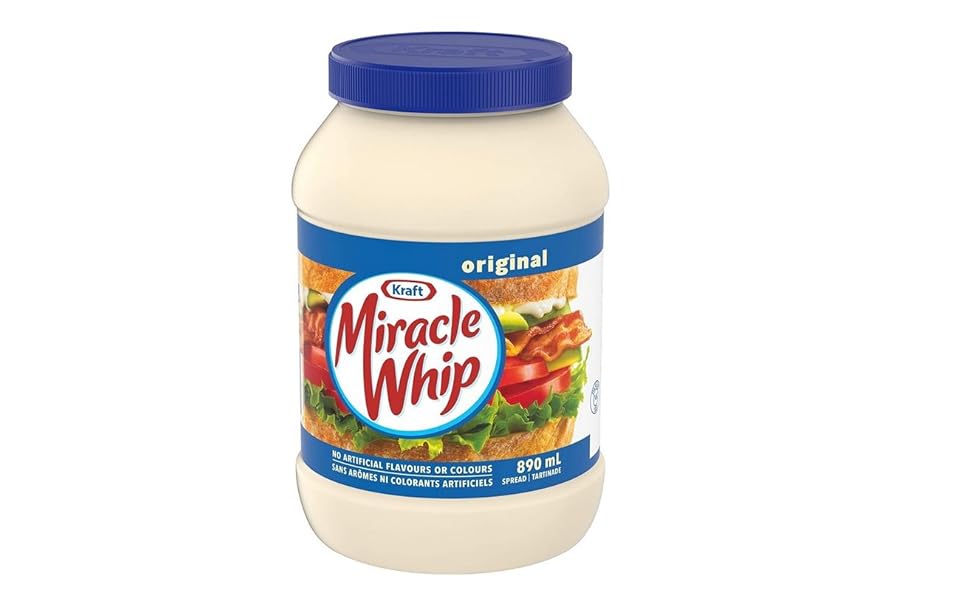 Miracle Whip Original Spread, 890ml Amazon.ca Sports & Outdoors