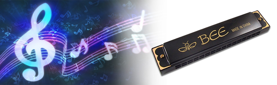 Bee bee Mouth Organ with 48 holes