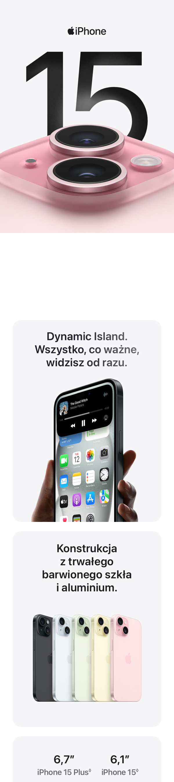 iPhone 15 black,128GB(購入2024/5) iPhone 15 128GB Black | iMad - Autoryzowany Sprzedawca Apple
