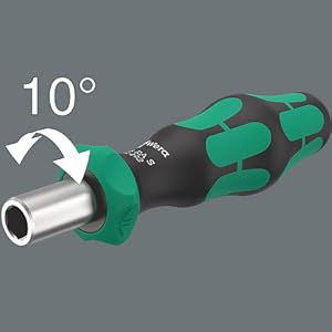 Amazon | WERA ヴェラ ヘックスビットラチェットドライバー 36