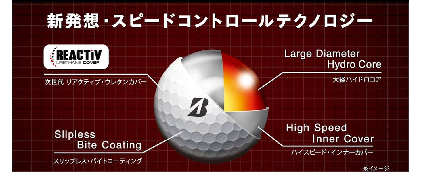 Amazon.co.jp: BRIDGESTONE(ブリヂストン)ゴルフボールTOUR B XS