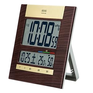 赤字確定しました】SEIKO 卓上デジタル電波クロック(ブラック