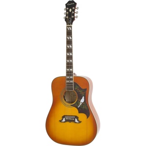 エピフォン DOVE-NA Epiphone Dove Pro Acoustic Electric Guitar : Amazon.in