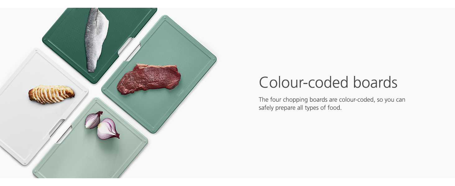 Joseph Joseph Folio Large Chopping Board Set Editions (Sky) Amazon