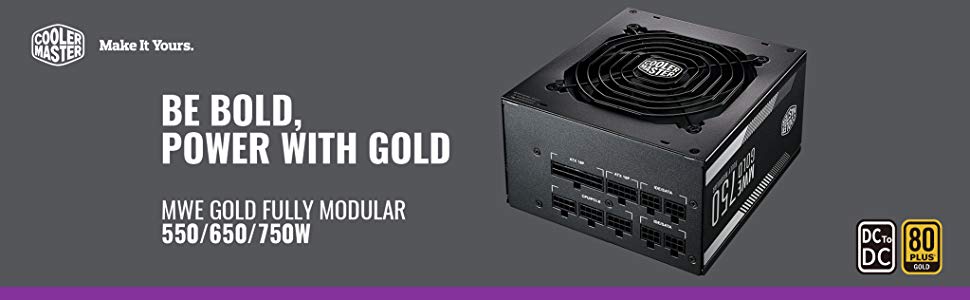 Amazon.co.jp: Cooler Master MWE Gold 750 Full Modular 750W