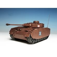 プラッツ ガールズ&amp;パンツァー劇場版 てのひら戦車道コレクション 4号戦車H型/D型改 あんこうチーム 1/72スケール 塗装済み完成品 GPC72-3 dwos6rj ガールズ & パンツァー 劇場版 IV号戦車H型(D型改) あんこう