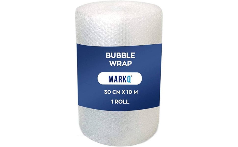 MARKQ Bubble Wrap Roll, 30 cm x 10 m Air Bubble Cushioning Wrap for