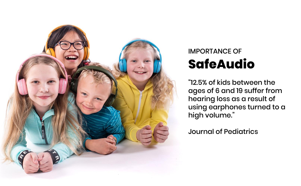 Kids Bluetooth Headsets, Pink Headsets, PopTime, BuddyPhones