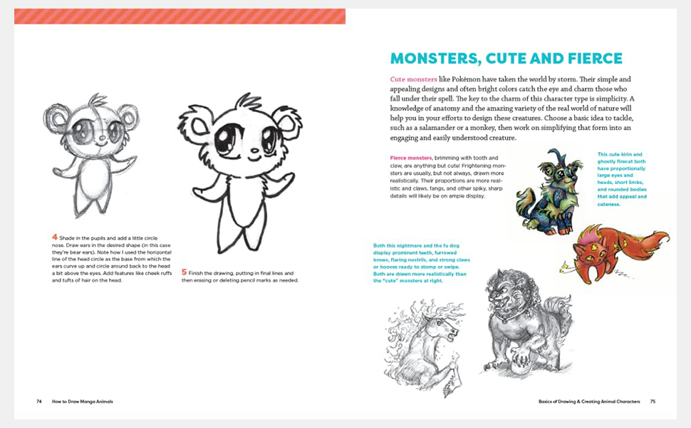 How to Draw Manga Animals A Beginner's Guide to Creating Characters