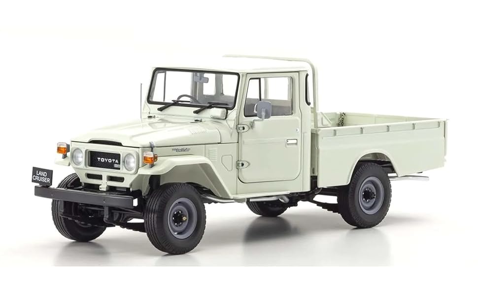 新品未開封　京商 1/18 トヨタ ランドクルーザー 40 ホワイト　ミニカー Amazon | 京商オリジナル 1/18 トヨタ ランドクルーザー 40 バン