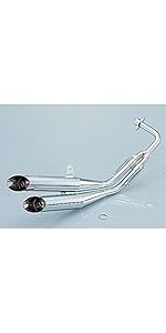 Amazon.co.jp: キタコ(KITACO) ミニコンボイマフラー 右側2本出し