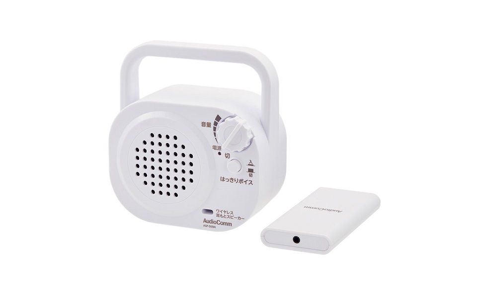 Amazon.co.jp: オーム電機AudioComm ワイヤレス耳もとスピーカー