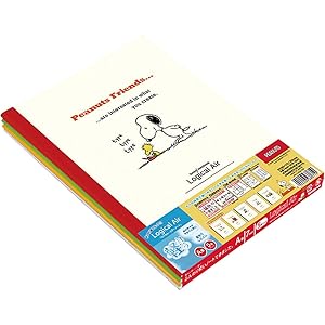 Amazon.co.jp: ナカバヤシ ロジカルエアーノート 5冊パック セミ