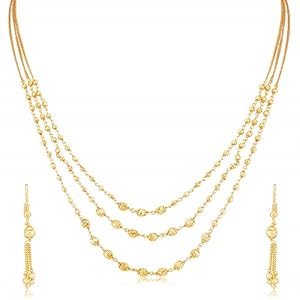 Sukkhi Jewellery Sets for Women (Golden) (N71877GLDPV092017)