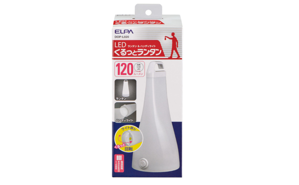 (未使用･未開封品)　ELPA LEDコンパクトランタン 単4形3本 DOP-L003L vf3p617 LEDコンパクトランタン（DOP-L004L） | 商品情報 | ELPA 朝日