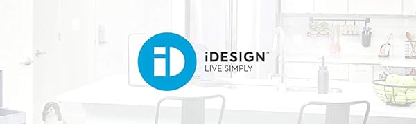 iDesign Clarity BPA-Free Plastic Customizable In-Drawer Storage Organizer Dividers