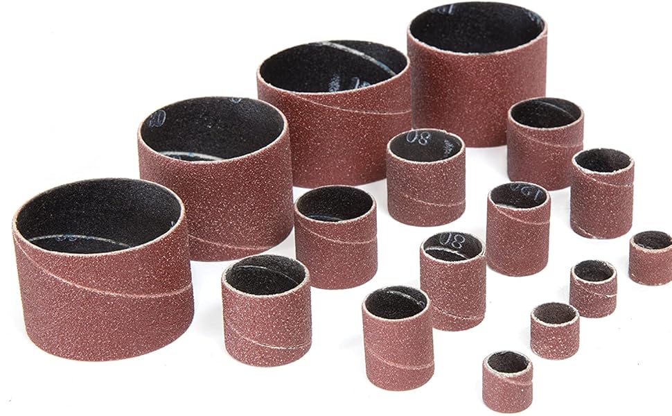 WEN DS164 20Piece Sanding Drum Kit for Drill Presses and Power Drills Home