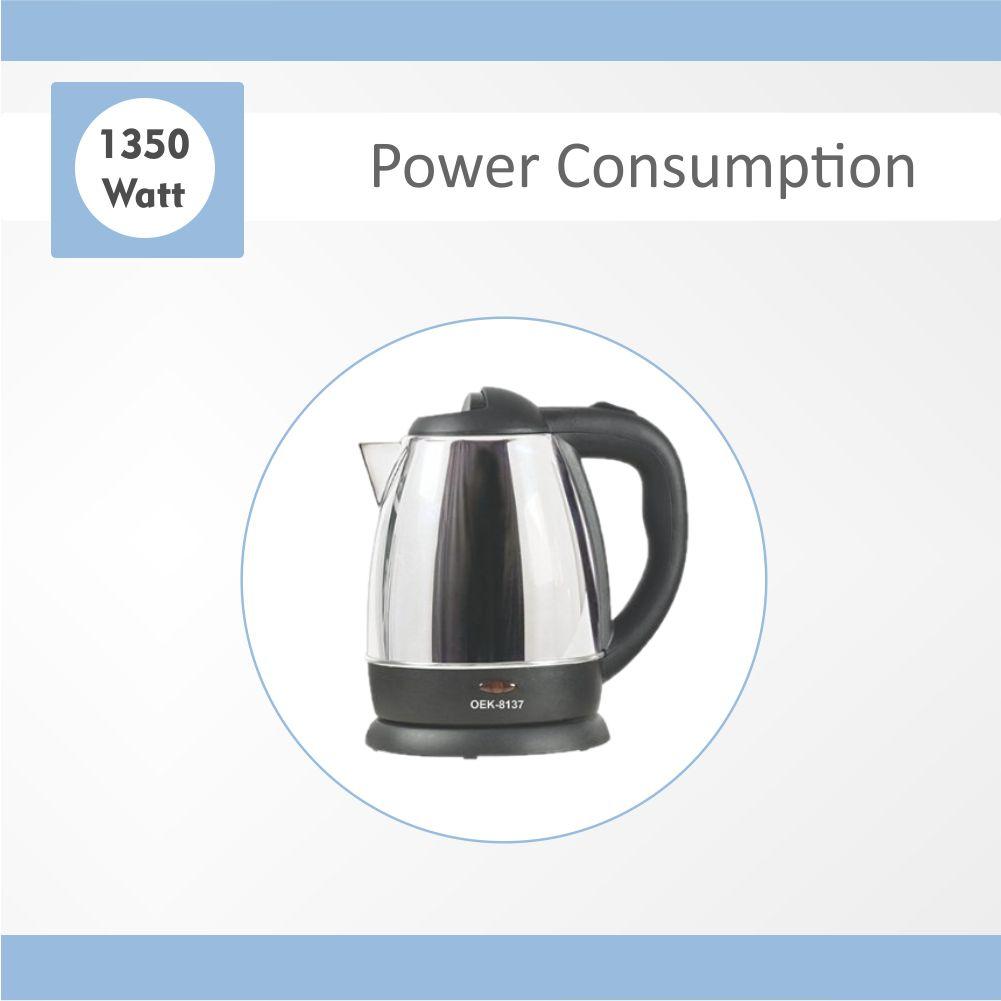 Buy Orpat OEK8137 1350Watt Cordless Kettle Online at Low Prices in